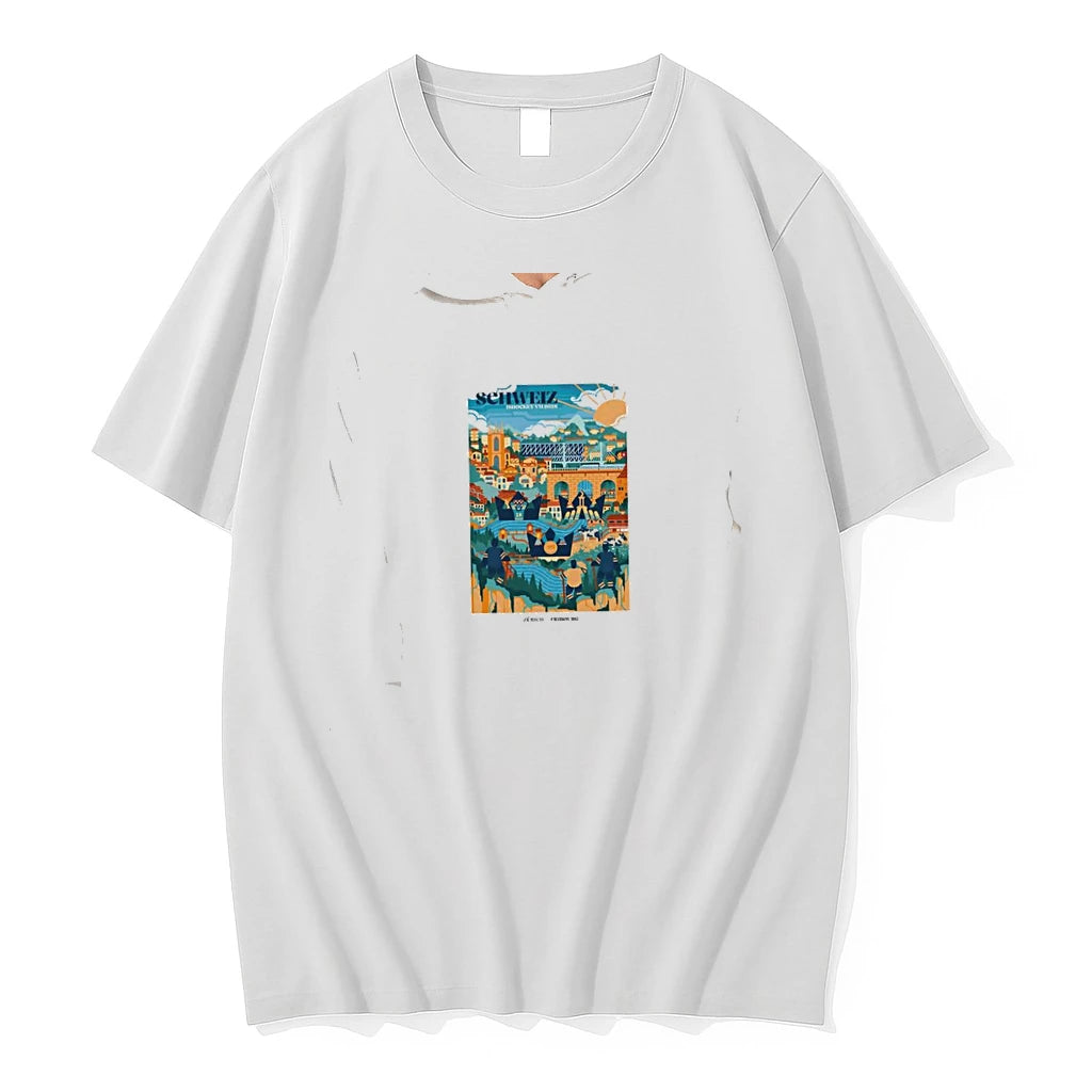 Officials Sweden National Ice Hockey Team Iihf World Championship Zurich Fribourg Premium T Shirt