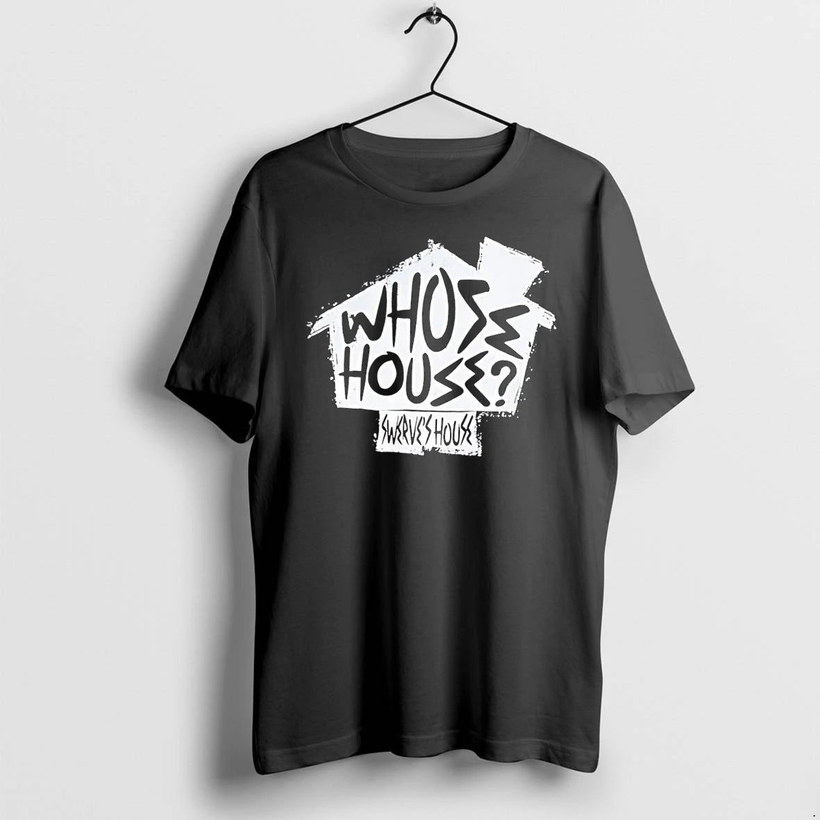 Officials Swerves House Whose House Black Premium T Shirt