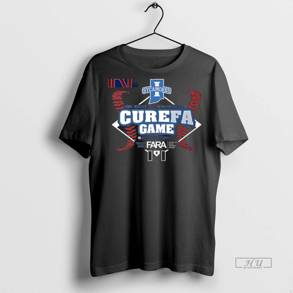 Officials Sycamores Curefa Game Vs Northern Illinois University Tee Shirt Sweater