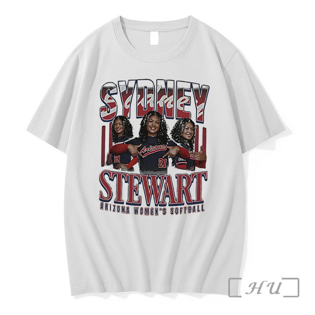 Officials Sydney Stewart Arizona Wildcats Womens Softball Graphic Tee