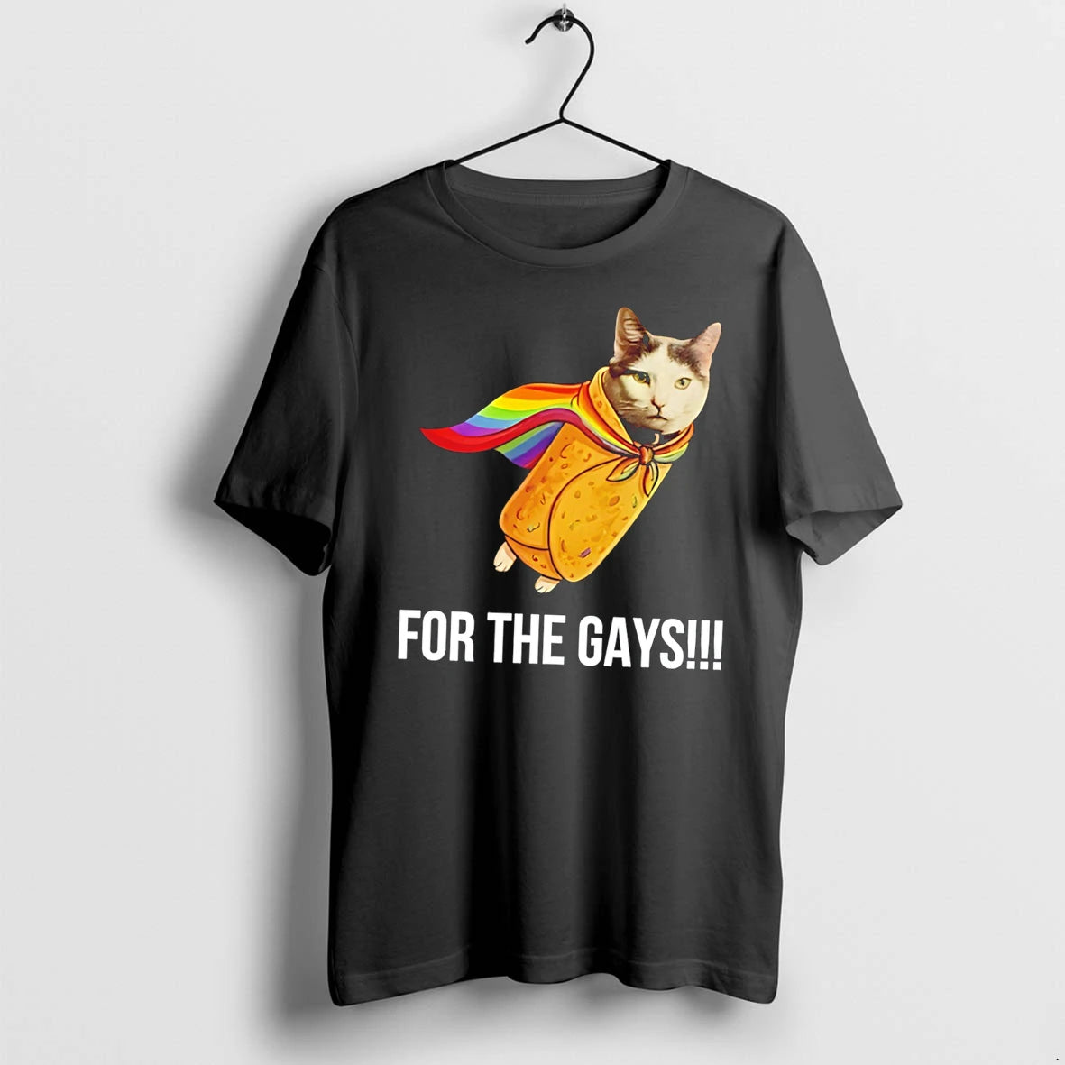 Officials Taco Cat Pride Flag For The Gays Tee Premium T Shirt