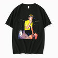Officials Tadej Pogacar Tour De France Yellow Jersey Smoking Tee Premium T Shirt