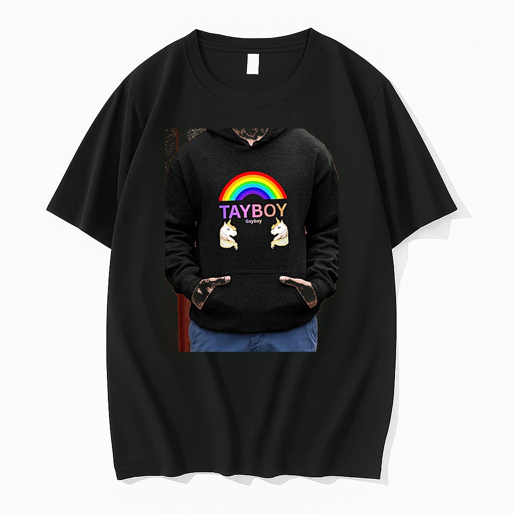 Officials Tayboy Gayboy Unicorn Rainbow Premium T Shirt