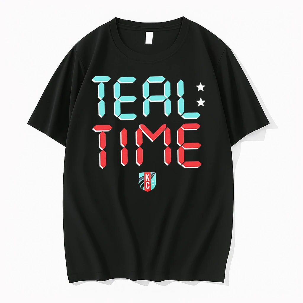 Officials Teal Time Kc Premium T Shirt