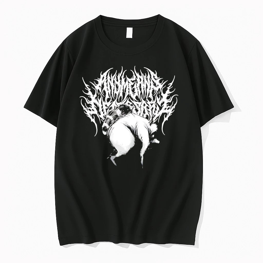 Officials Team Jimothy Raccoon Metal Graphic Premium T Shirt