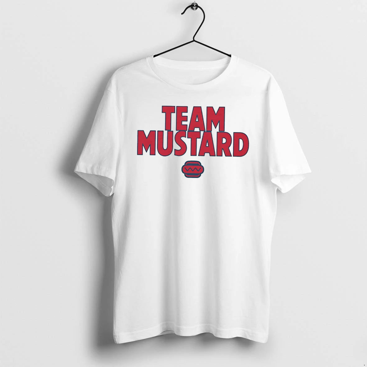 Officials Team Mustard Hot Dog Condiment Foodie Funny Food Tee Premium T Shirt