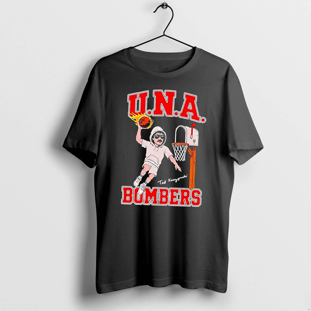 Officials Ted Kaczynski Caricature Una Bombers Tee Premium T Shirt