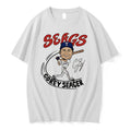 Officials Texas Rangers Corey Seager Caricature Tri Blend Tee Premium T Shirt