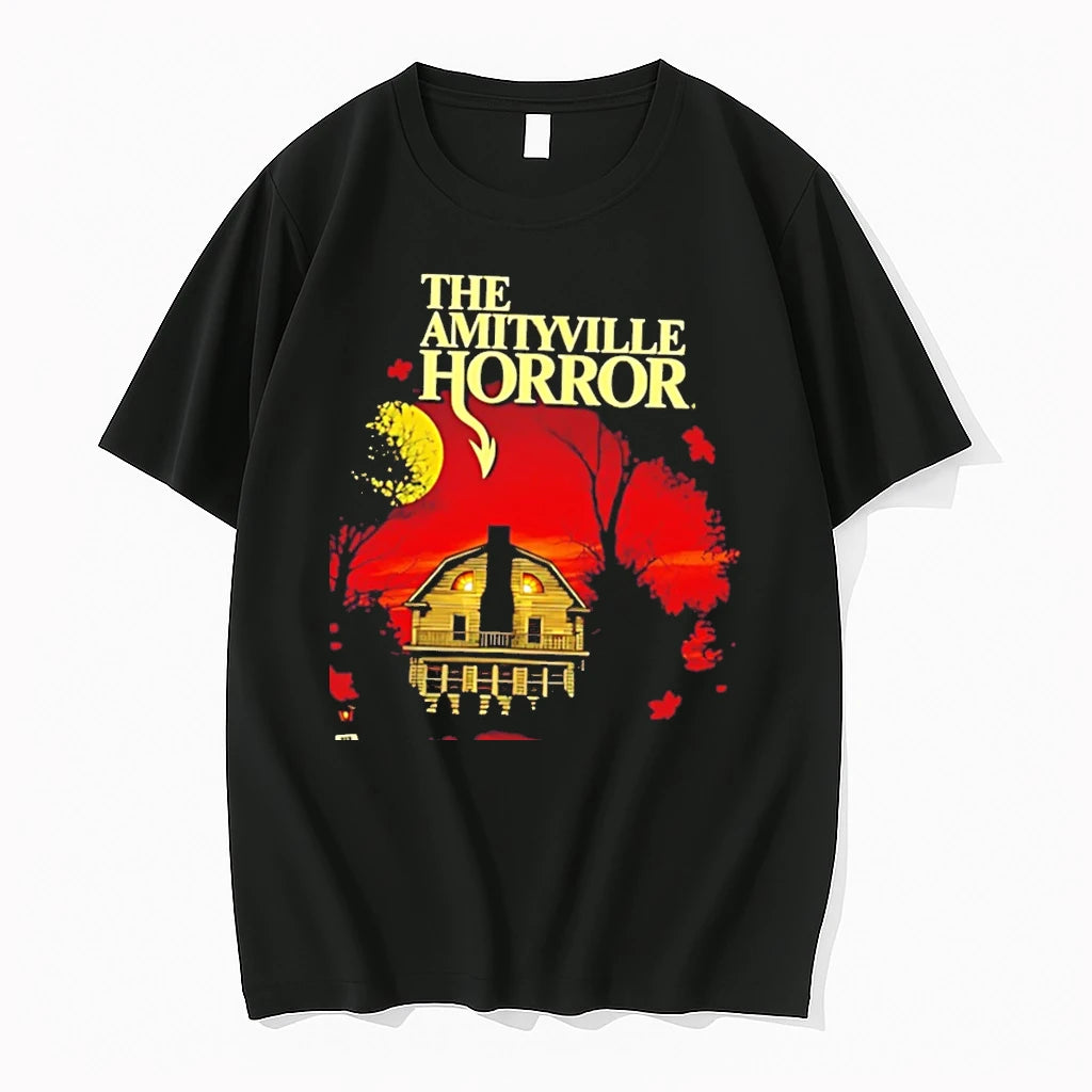Officials The Amityville Horror Movie Haunted House Tee Premium T Shirt