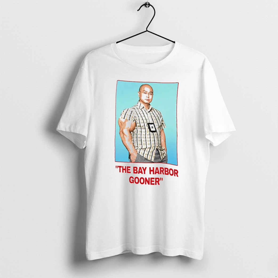Officials The Bay Harbor Gooner Dexter Masuka Meme Tee Premium T Shirt