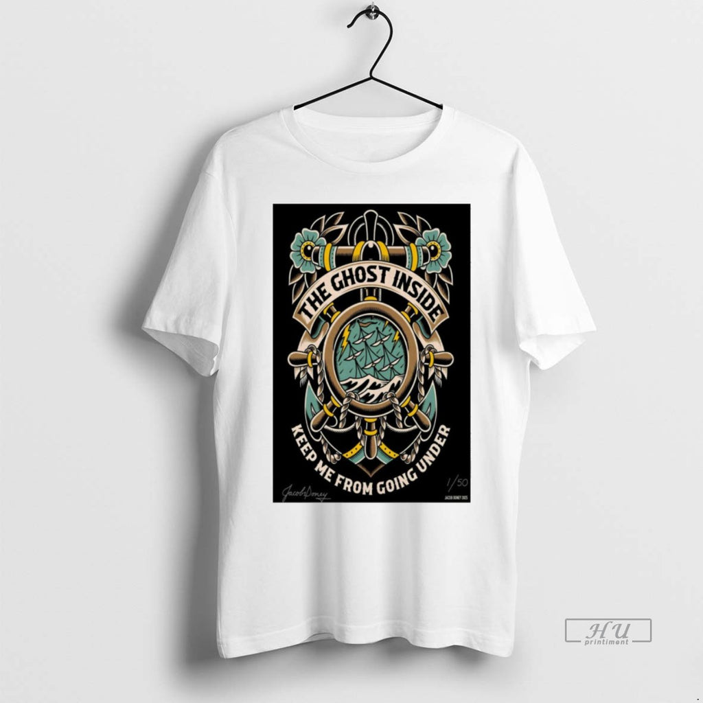 Officials The Ghost Inside Keep Me From Going Under 2025 Tee Shirt Sweater
