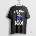 Officials The Go Big Boo Skeleton Basketball Graphic Tee Shirt Sweater