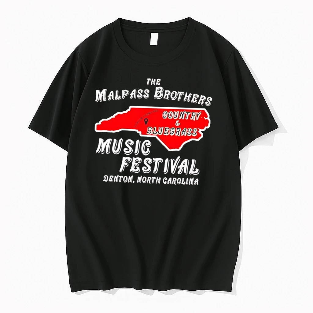 Officials The Malpass Brothers Country Bluegrass Music Festival Denton North Carolina Tee