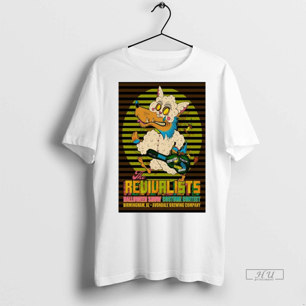 Officials The Revivalists Halloween Show Costume Contest October 31 2025 Birmingham Event Graphic