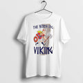 Officials The Striking Viking Soccer Player With Axe And Shield White Premium T Shirt