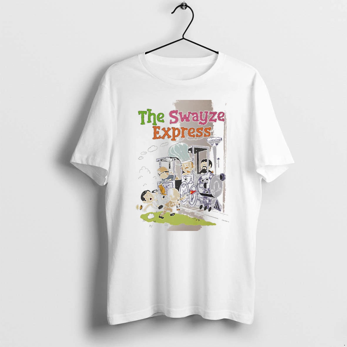 Officials The Swayze Express Trailer Park Boys Funny Cartoon Graphic White Premium T Shirt