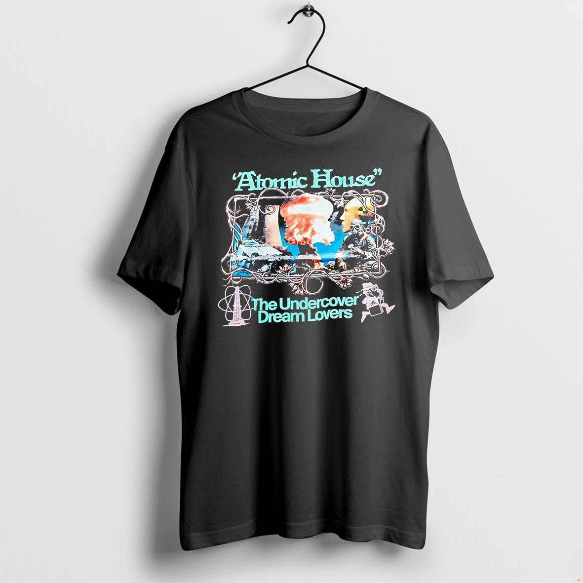 Officials The Undercover Dream Lovers Atomic House Graphic Premium T Shirt