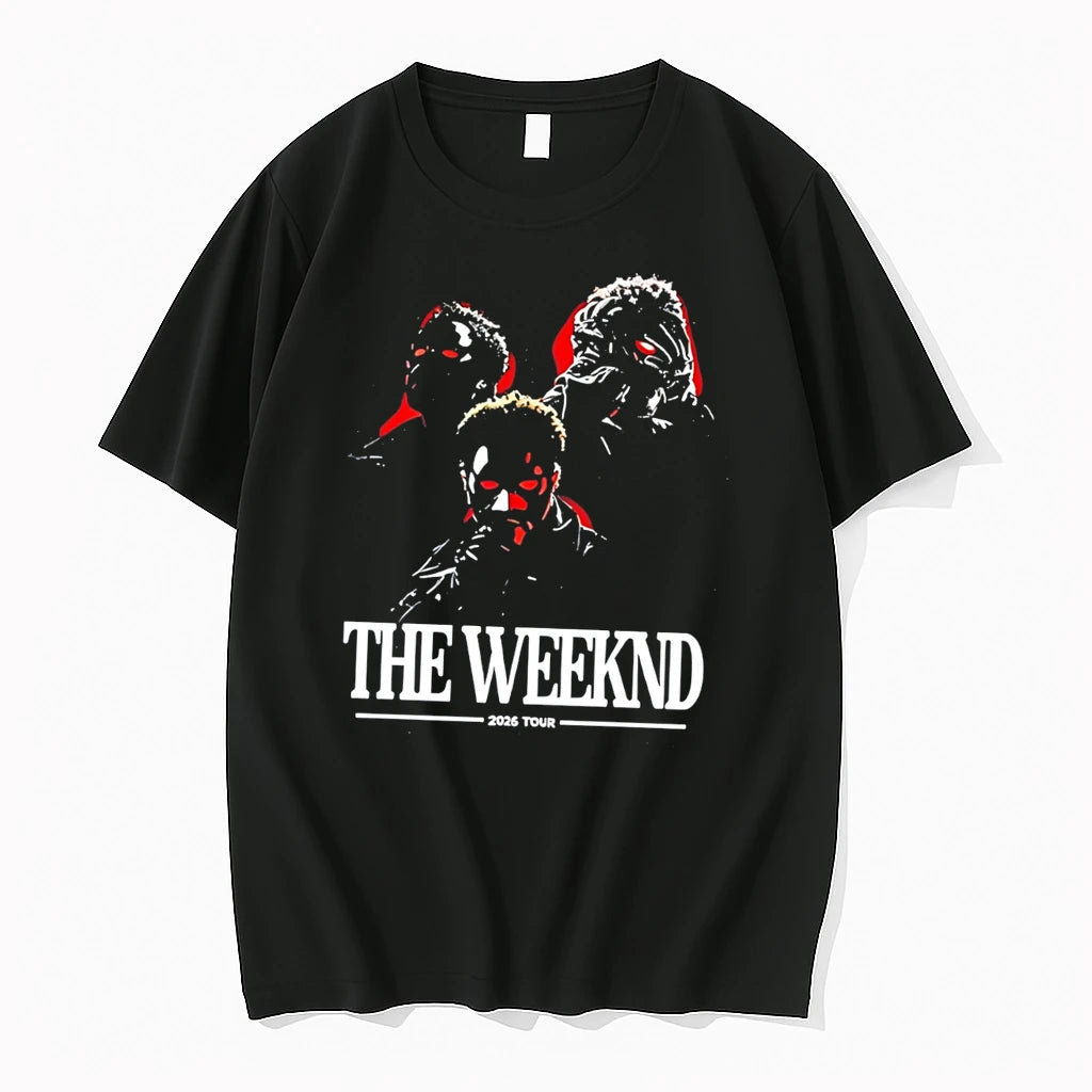 Officials The Weeknd 2026 Tour Vintage Tee Premium T Shirt