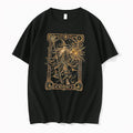 Officials The Wizard Tarot Card Mystical Magic Spellcaster Tee Premium T Shirt