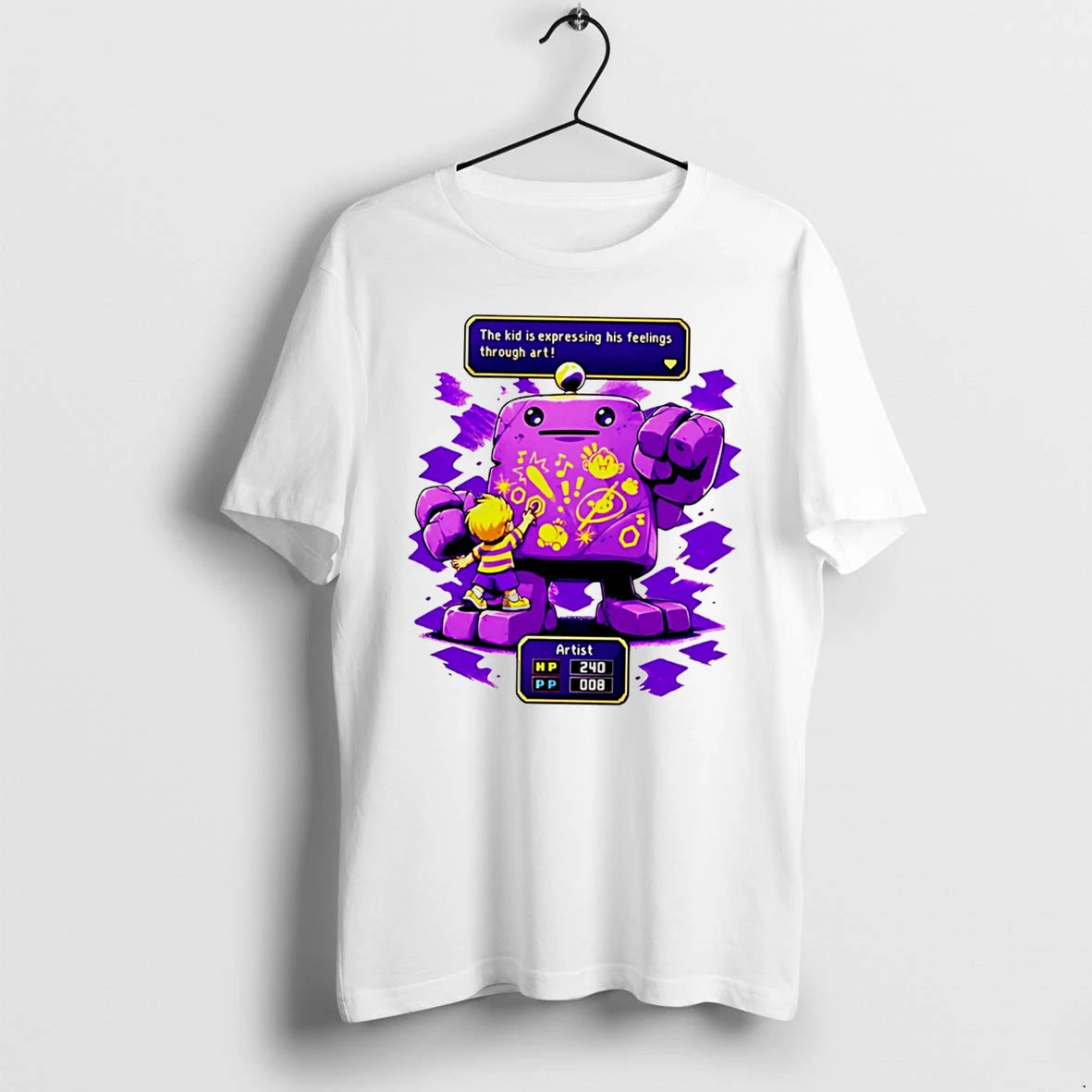 Officials The Kid Is Expressing His Feelings Through Art Tee Premium T Shirt