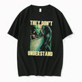 Officials They Dont Understand Werewolf Mirror Reflection Tee Premium T Shirt