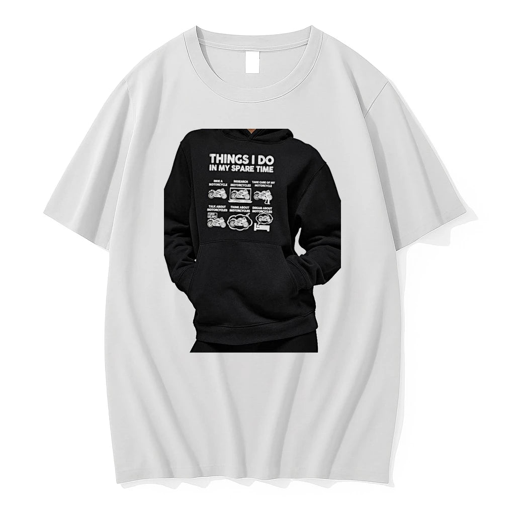 Officials Things I Do In My Spare Time Motorcycle Premium T Shirt