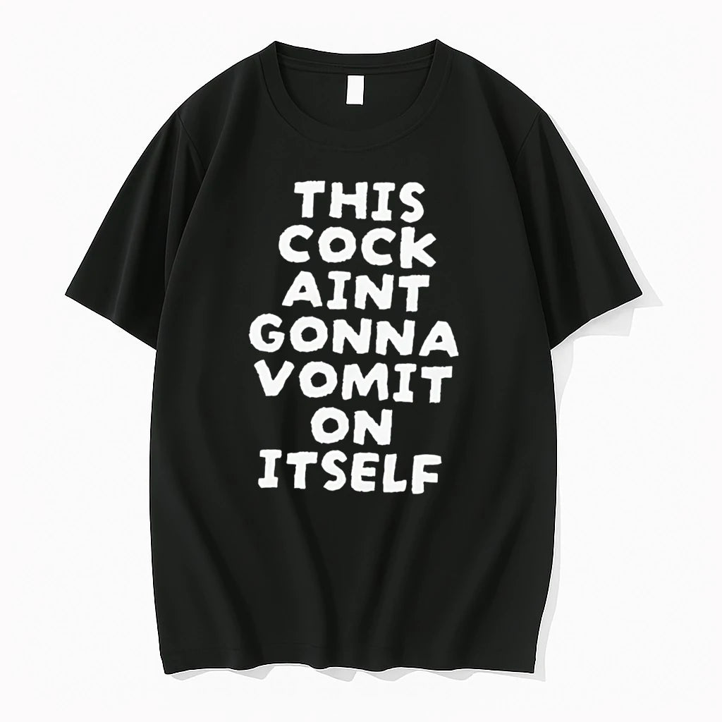 Officials This Cock Aint Gonna Vomit On Itself Funny Chicken Tee Premium T Shirt