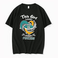 Officials This Girl Loves Her Packers Football Fan Apparel Black Premium T Shirt