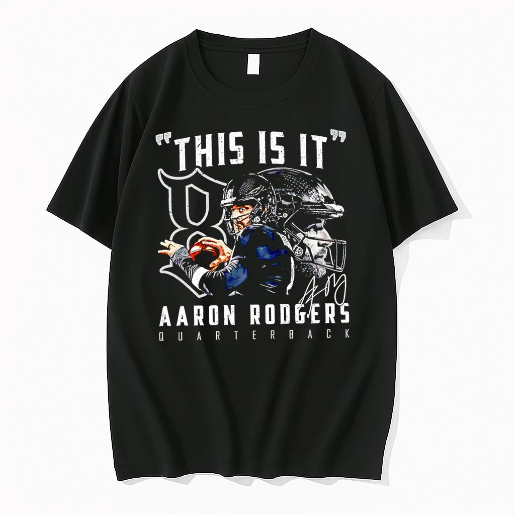 Officials This Is It Aaron Rodgers Quarterback Nfl Premium T Shirt
