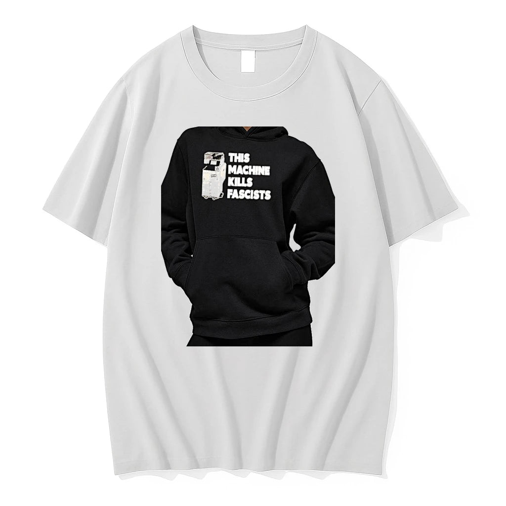 Officials This Machine Kills Fascists Photocopier Protest Political Premium T Shirt