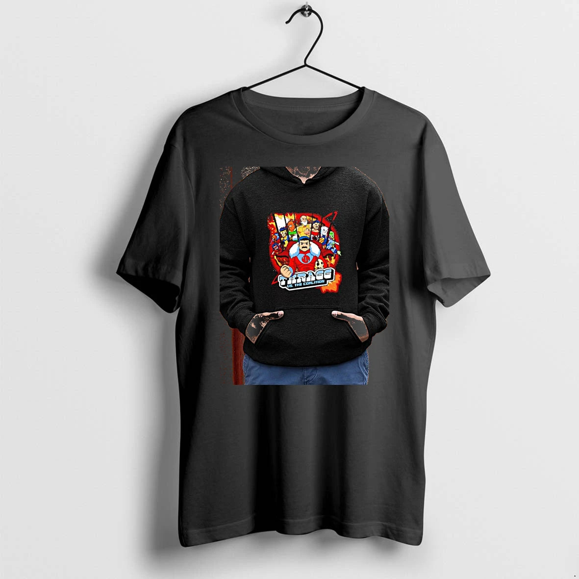 Officials Thragg And The Coalition Invincible Series Thragg Vs The Coalition Premium T Shirt