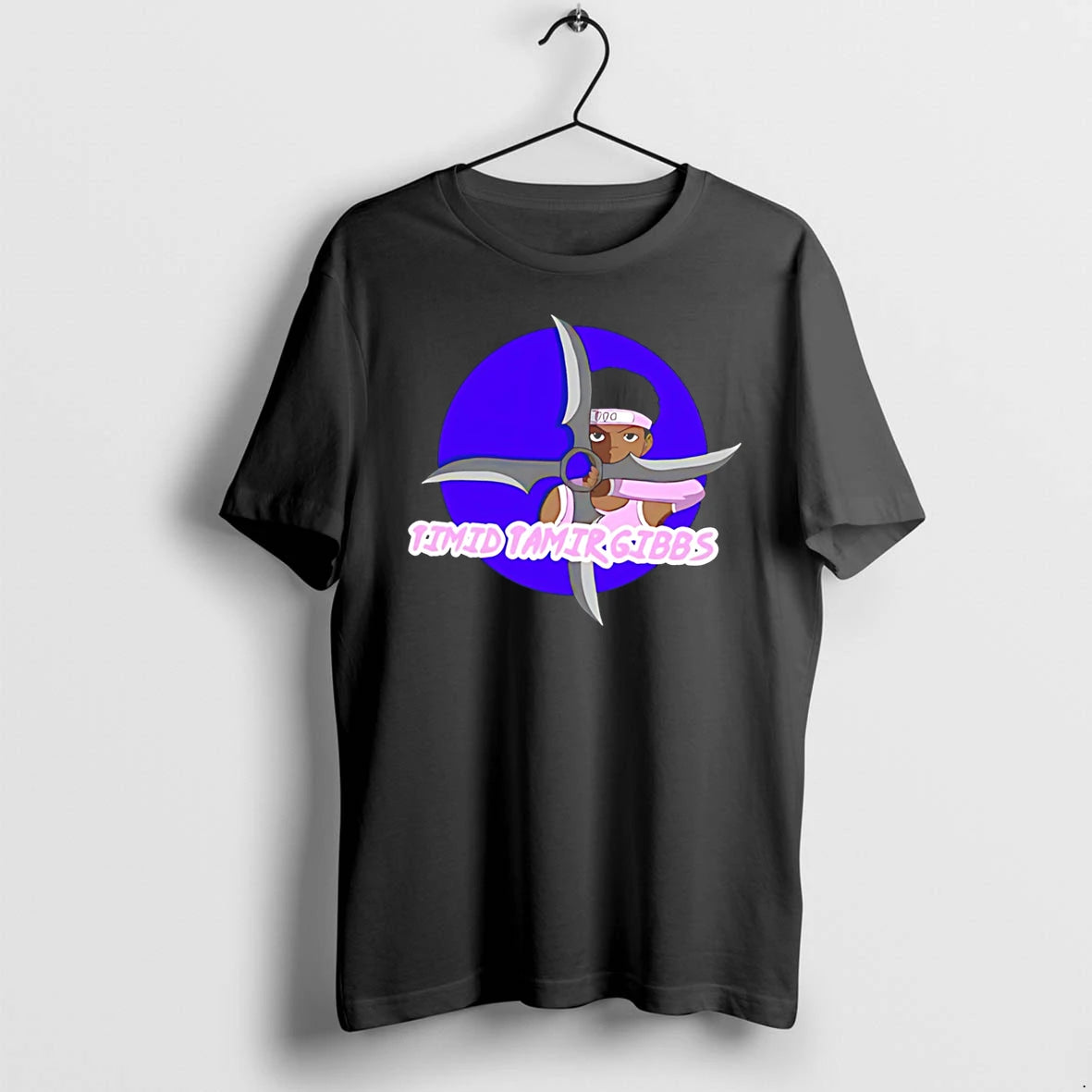 Officials Timid Tamir Gibbs Windmill Shuriken Graphic Tee Premium T Shirt