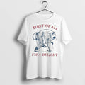 Officials Timothy Raccoon First Of All Im A Delight Tee Premium T Shirt