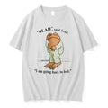 Officials Toad Blah I Am Going Back To Bed Quote Tee Premium T Shirt