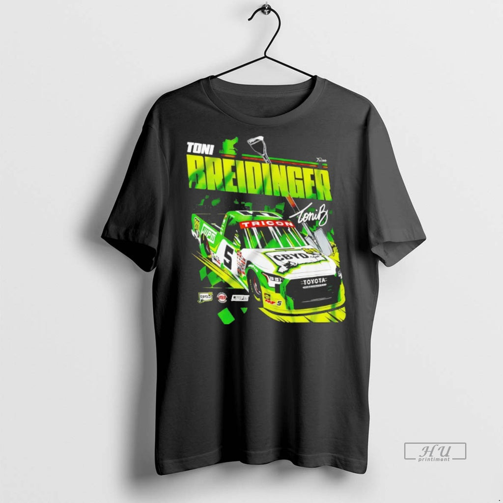 Officials Toni Breidinger Cbdmd Tricon Toyota Racing Truck Graphic Tee Shirt Sweater