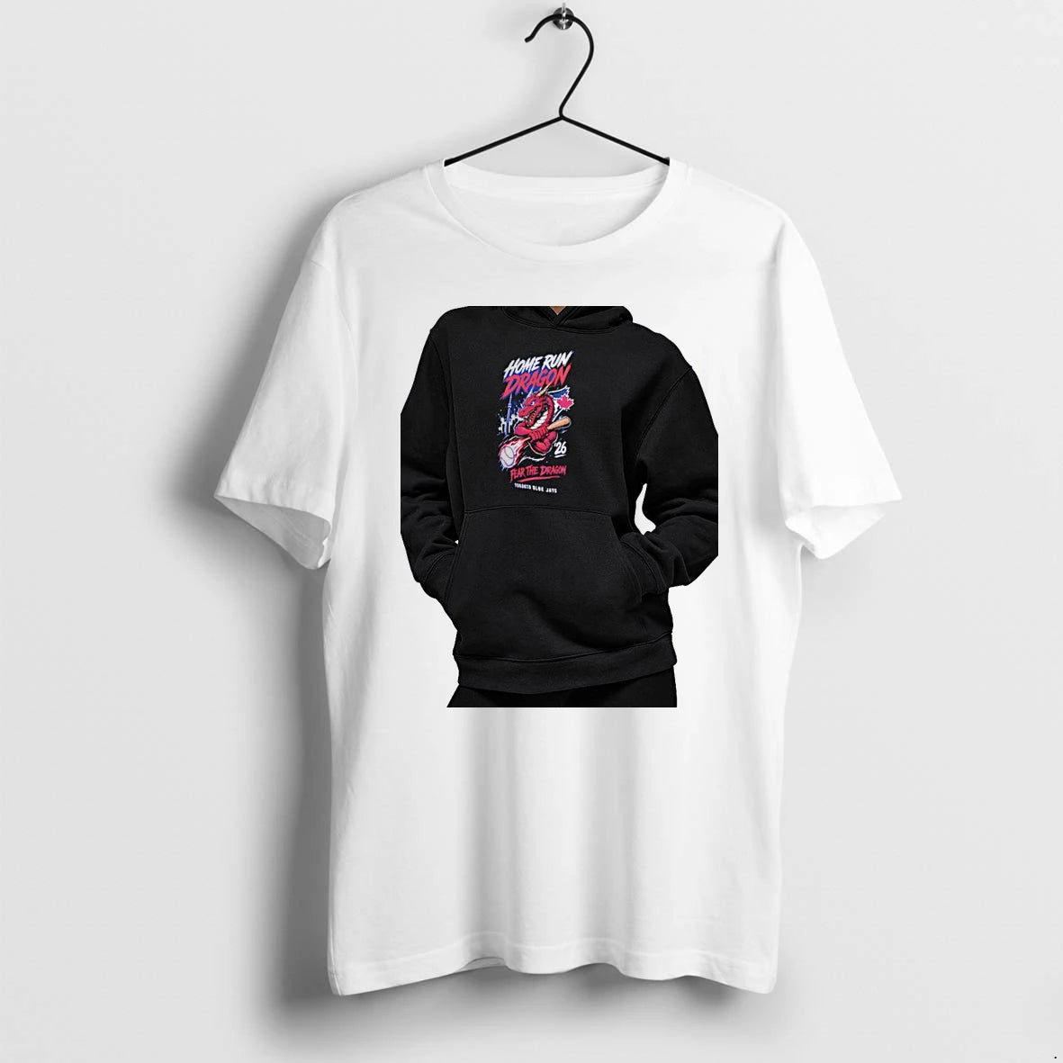 Officials Toronto Blue Jays Home Run Dragon Fear The Dragon Premium T Shirt