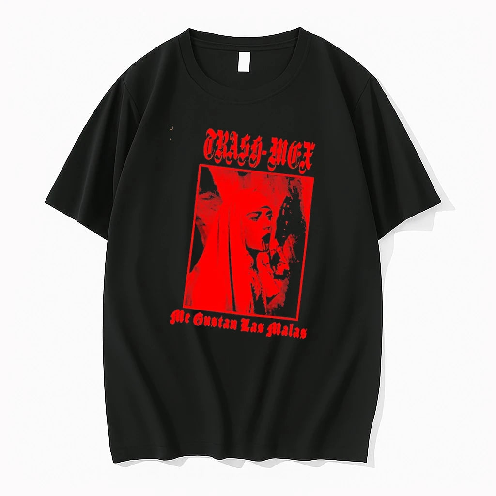 Officials Trash Mex Me Gustan Las Malas Nun Film Horror Premium T Shirt