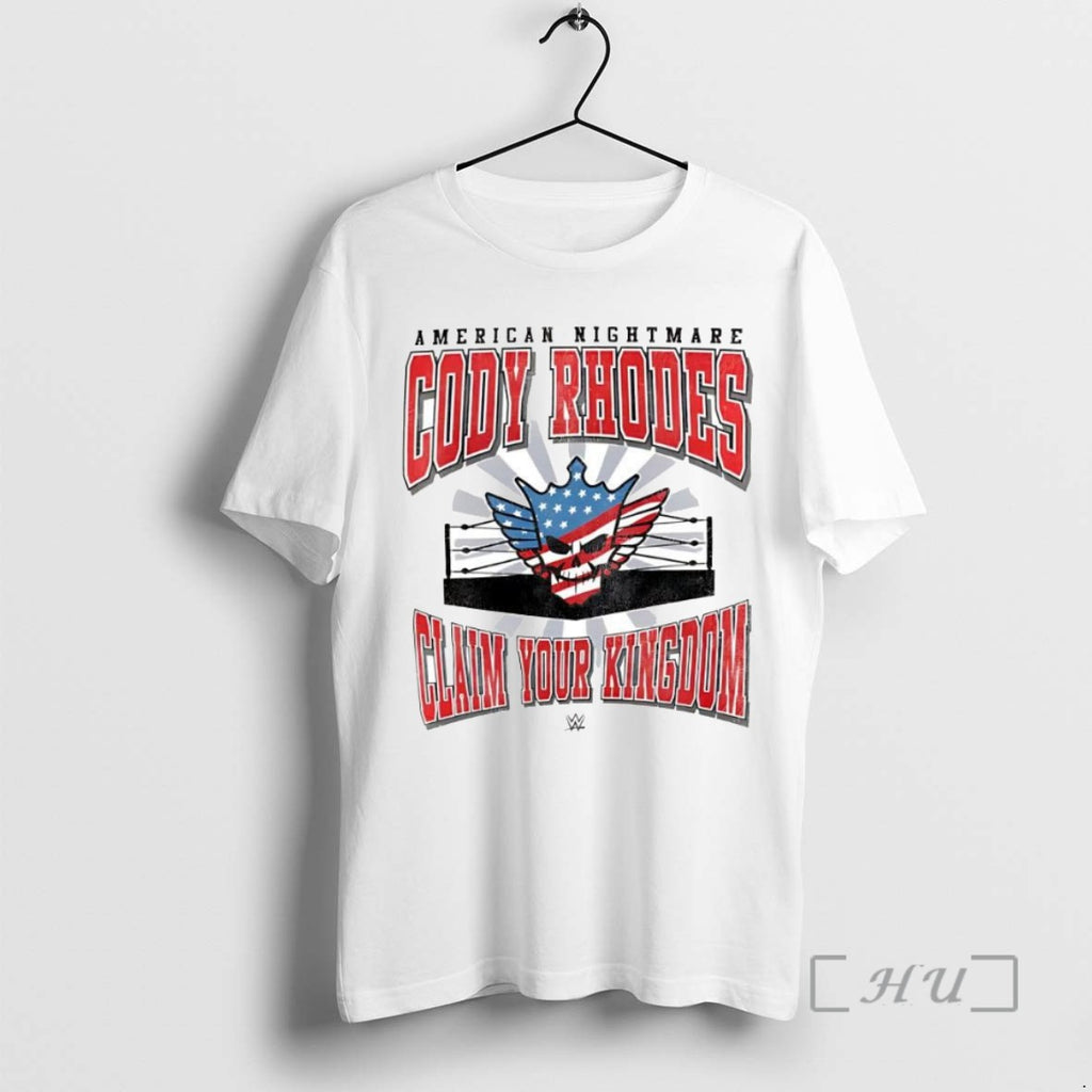Officials Trending Awesome American Nightmare Cody Rhodes Claim Your Kingdom Tee Shirt Sweater