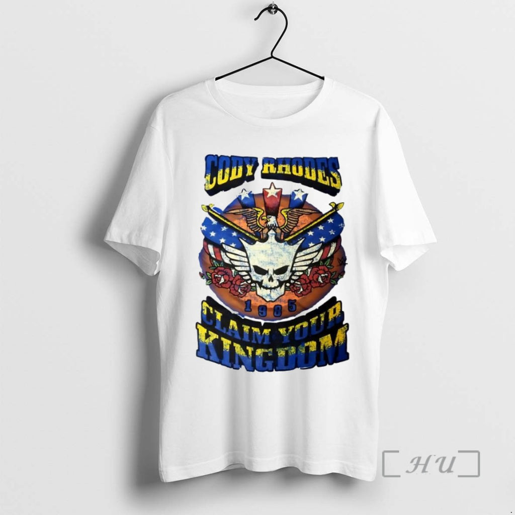 Officials Trending Awesome Cody Rhodes Claim Your Kingdom 1985 Retro Tee Shirt Sweater
