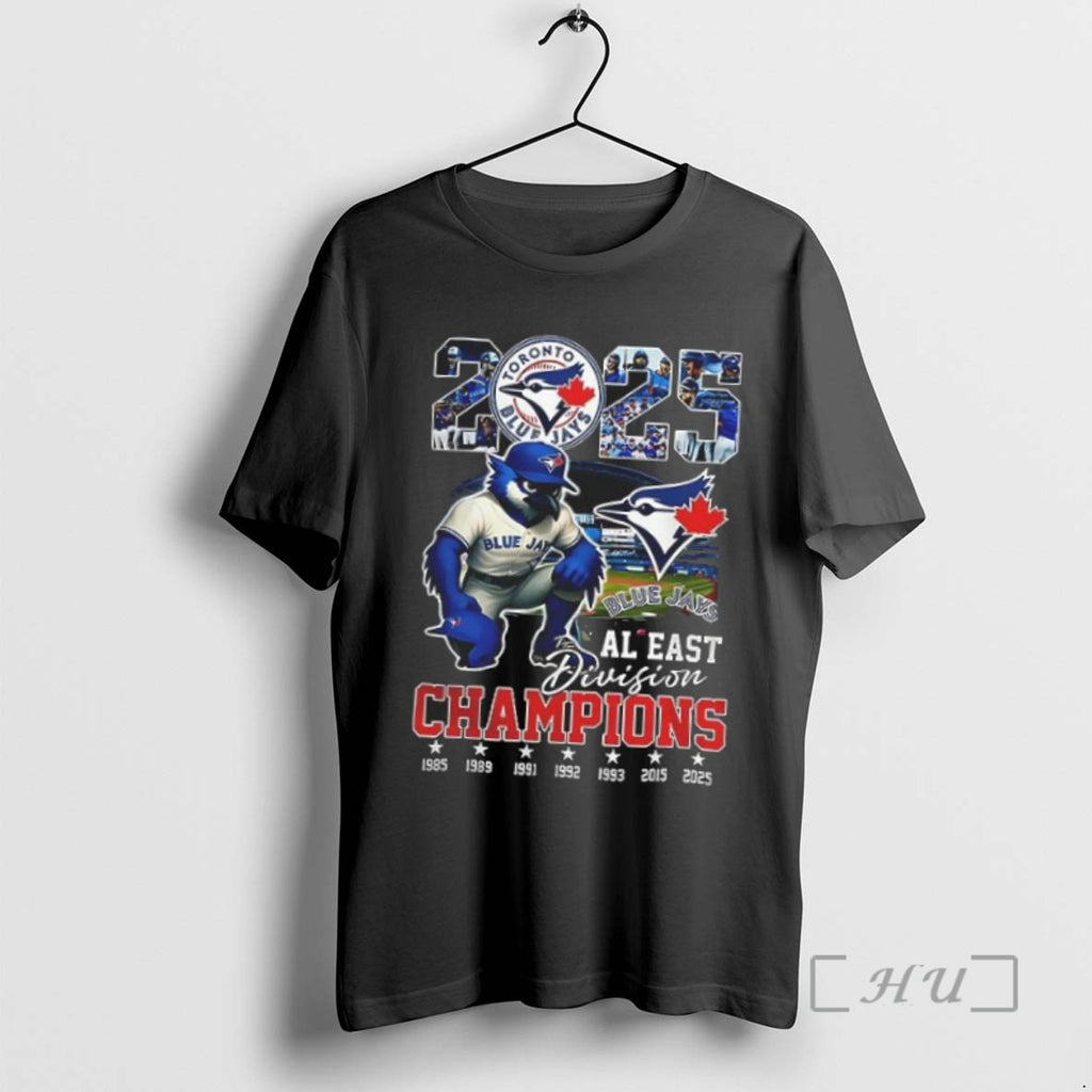 Officials Trending Awesome Toronto Blue Jays 2025 Al East Division Champions Mascot Style