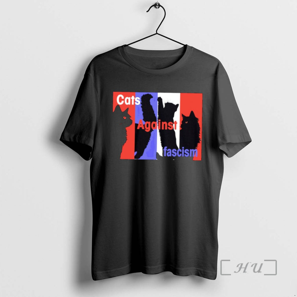 Officials Trending Cats Against Fascism Anti Ice Ablolish Ice Catifa Tee Shirt Sweater