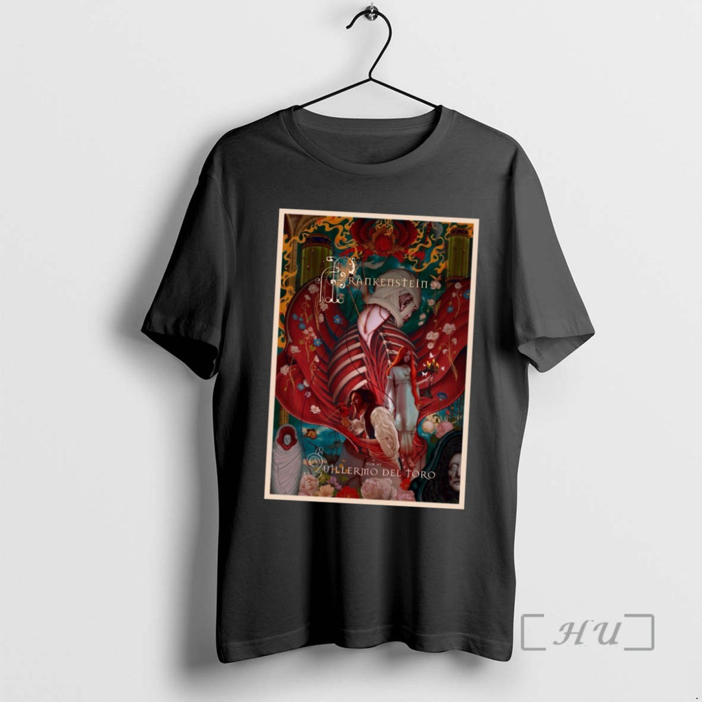 Officials Trending Frankenstein Film A Film By Villermo Del Toro 2025 Tee Shirt Sweater
