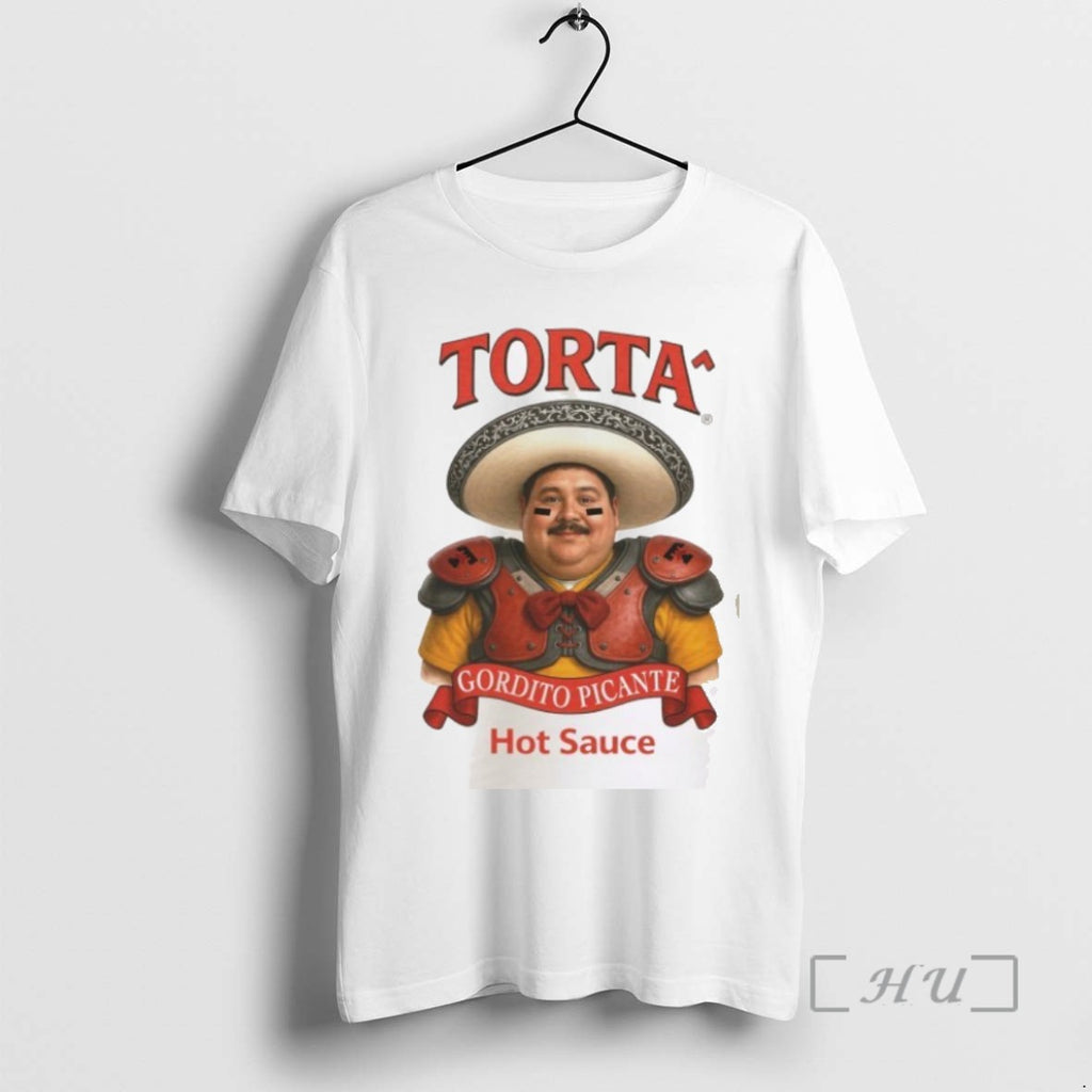 Officials Trending Gordito Picante Hot Sauce Torta Tee Shirt Sweater