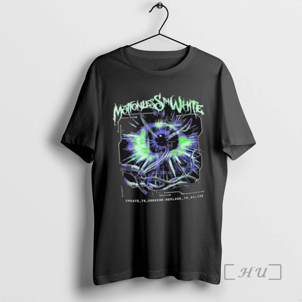 Officials Trending Motionless In White Sign Of Life Eye Tee Shirt Sweater
