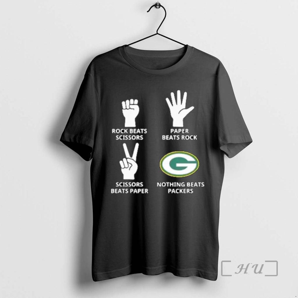 Officials Trending Nothing Beats Green Bay Packers Ornaments Tee Shirt Sweater
