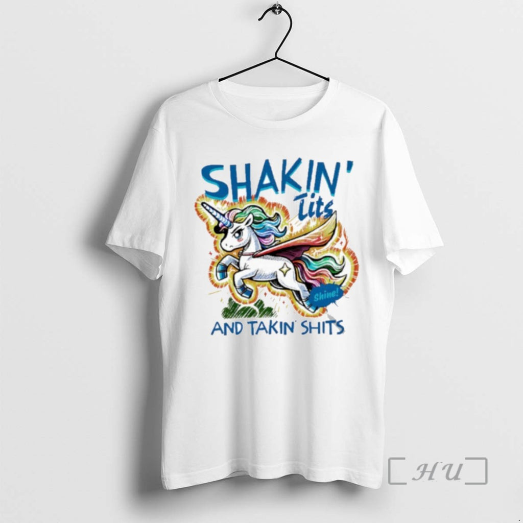 Officials Trending Shakin Tits And Takin Shits Tee Shirt Sweater