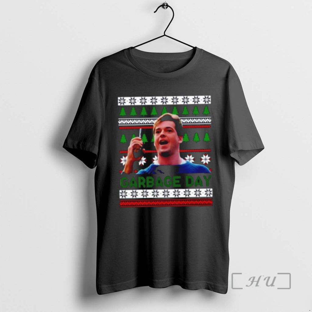 Officials Trending Silent In Night Garbage Day Ugly Christmas Sweat Tee Shirt Sweater