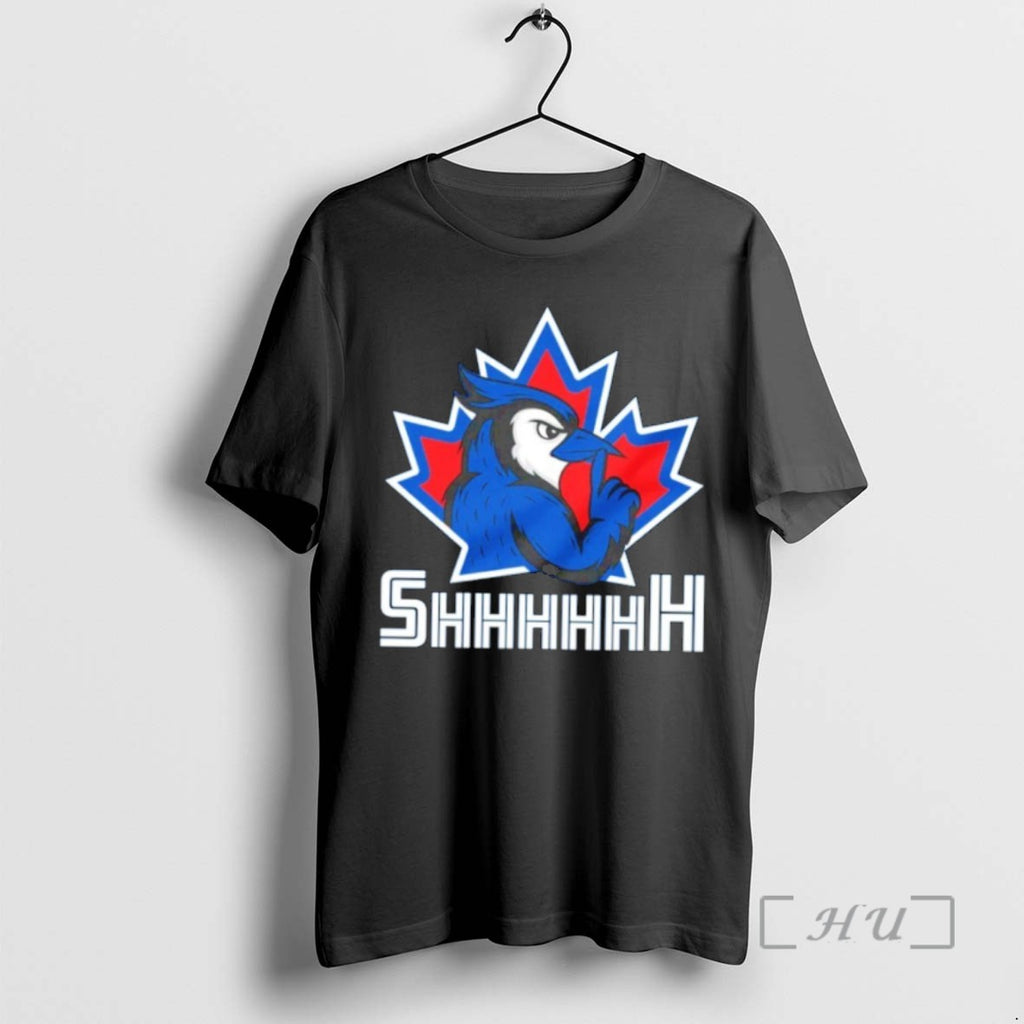 Officials Trending Toronto Blue Jays 2025 Mlb Shhhhh Tee Shirt Sweater