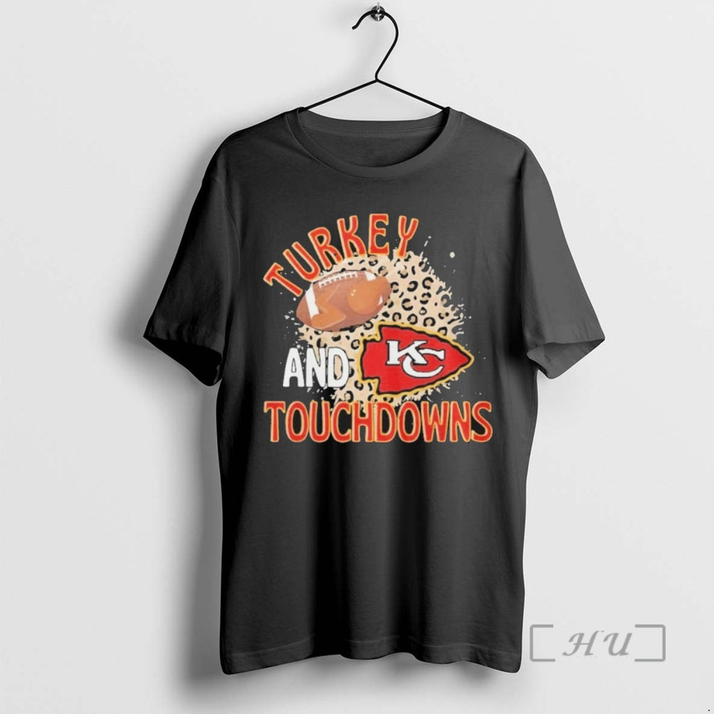 Officials Trending Turkey Kansas City Ball Touchdowns Tee Shirt Sweater