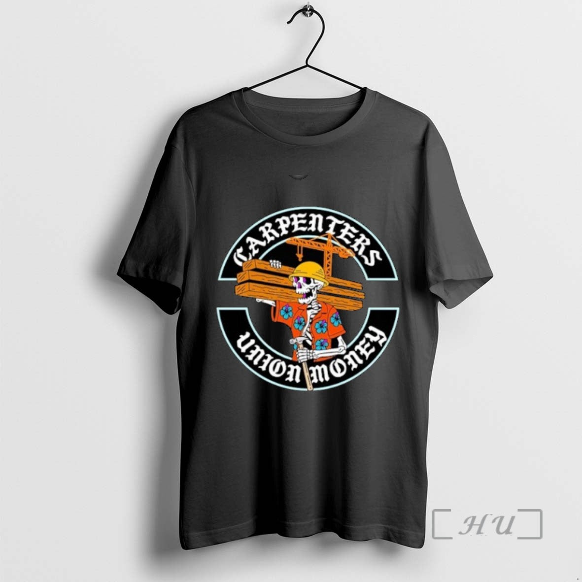 Officials Trending Union Money Carpenters Ubc Skeleton Tee Shirt Sweater